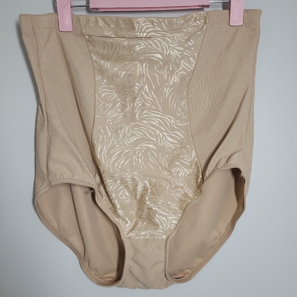 Maidenform Light Tan - Nude Shapewear NWOT XXXL 10 3TG